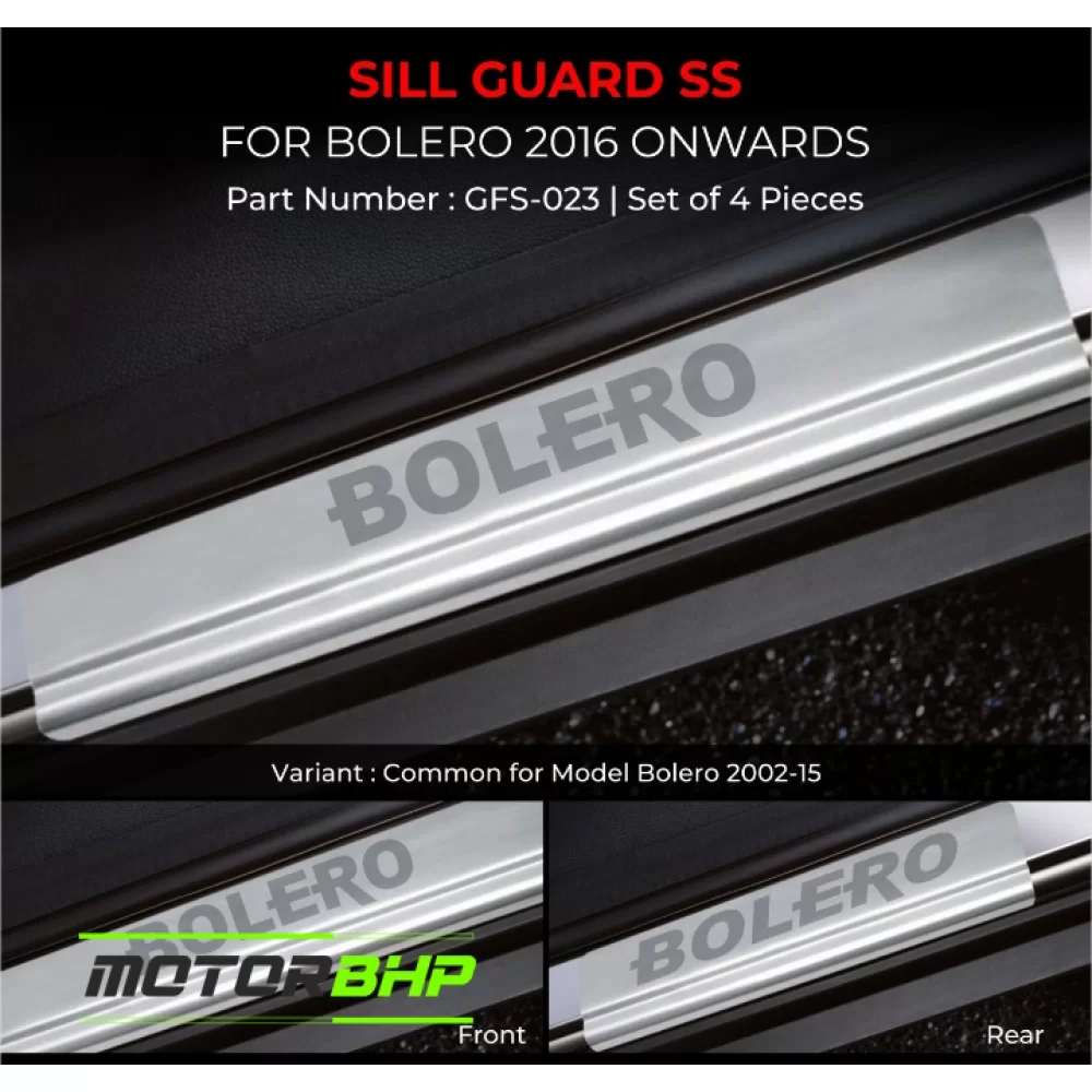 Bolero shop footrest price